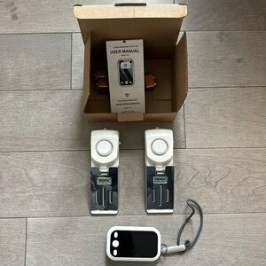 EMDMAK Door Stop Alarm + Carbon Monoxide Detector